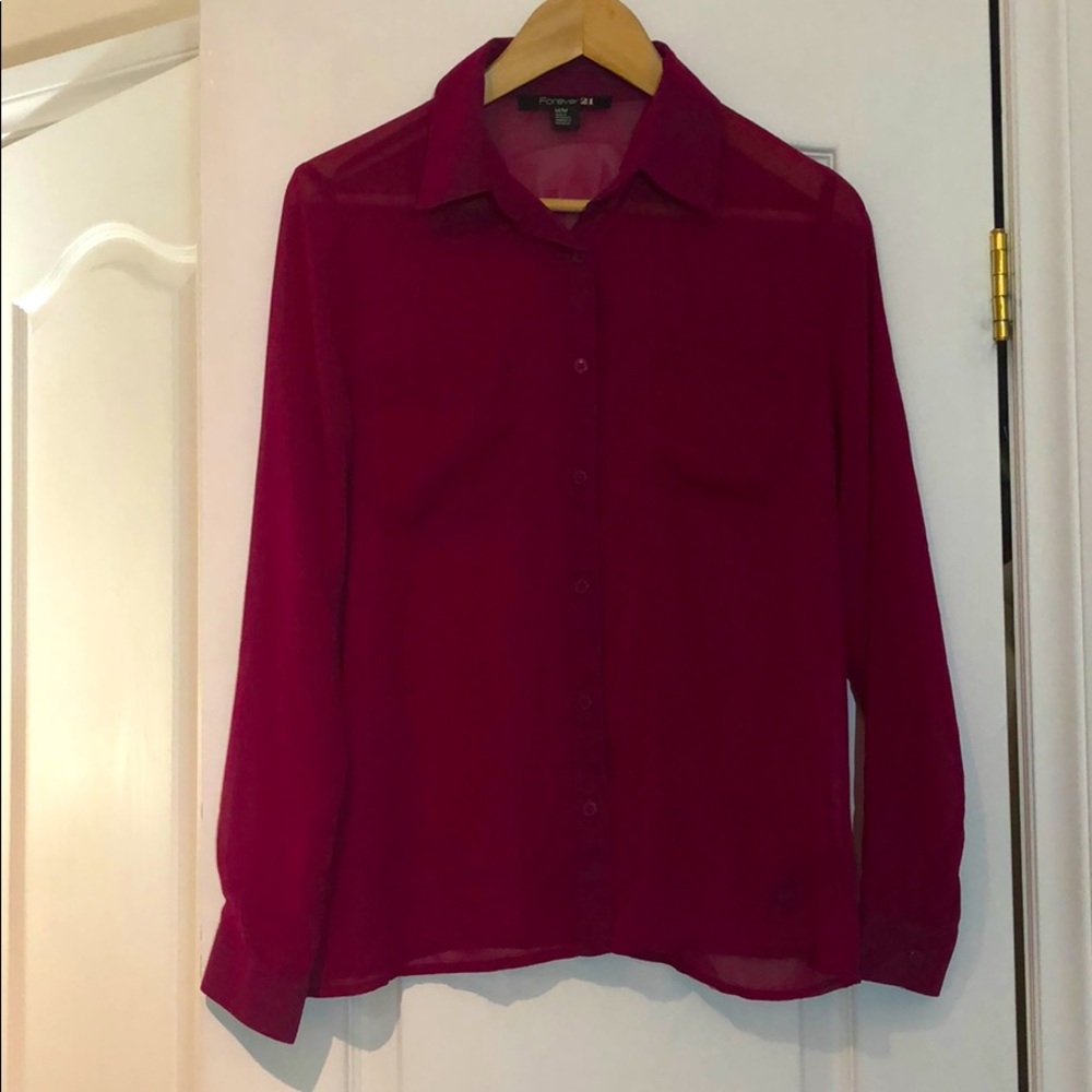 Fushia Blouse